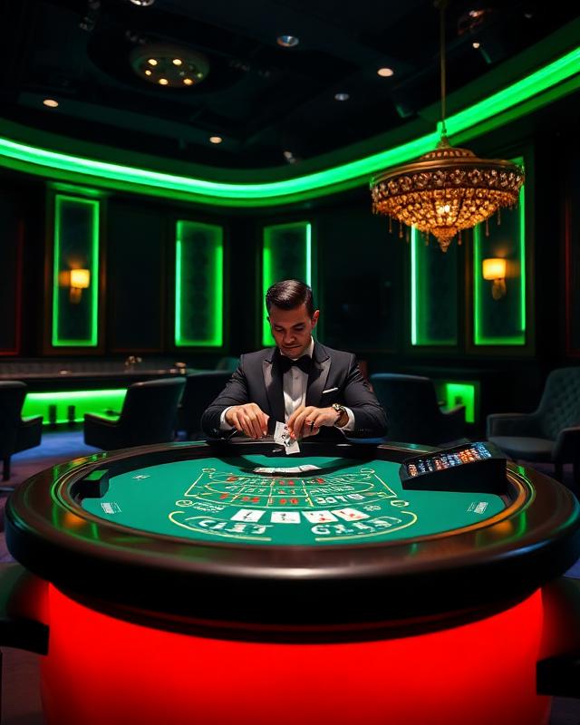 Speed Baccarat live dealer table