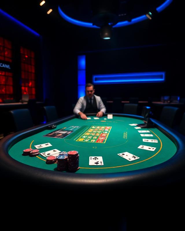 VIP Blackjack live dealer table